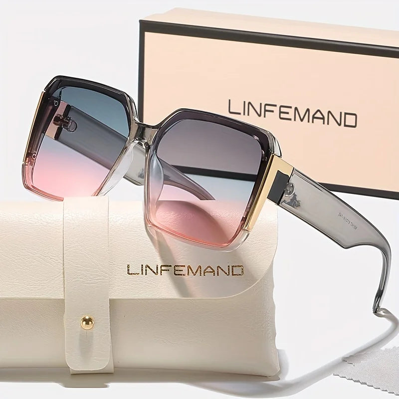 Stilvolle Sonnenbrille Oversize PC UV400